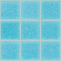 122 Deep Sky Blue, 3/4" x 3/4" - Glass Tile