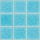 122 Deep Sky Blue, 3/4" x 3/4" - Glass Tile