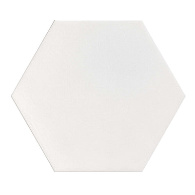 Argos White, Hexagon Porcelain Tile | Floor & Wall Tile by Tesoro