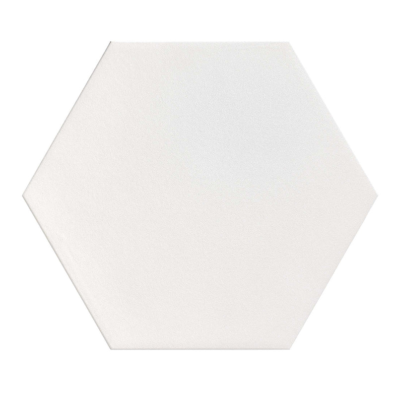 Argos White, Hexagon Porcelain Tile | Floor & Wall Tile by Tesoro