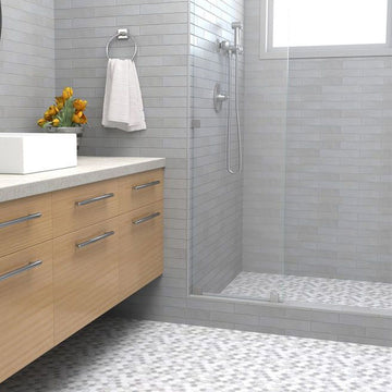 Coastal Cottage, 2" x 10" Ceramic Tile | Zellige-Look Backsplash Tile