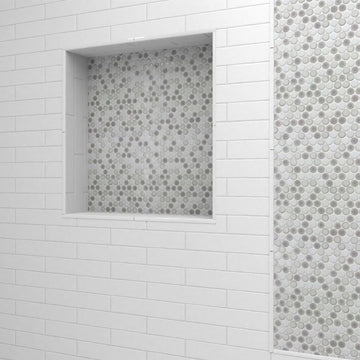 Diamond Lake, 2" x 10" Ceramic Tile | Zellige-Look Backsplash Tile