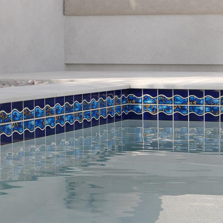 POWPLWS2440SPT Aquatica Terra, Mosaic - Porcelain Pool Tile