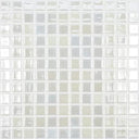 White, 1" x 1" - Glass Tile