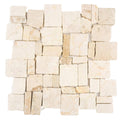 White - Flat Stone Pebble Tile