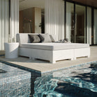 Affinity Square Sunbed with Backrest - Pool & Patio Daybed