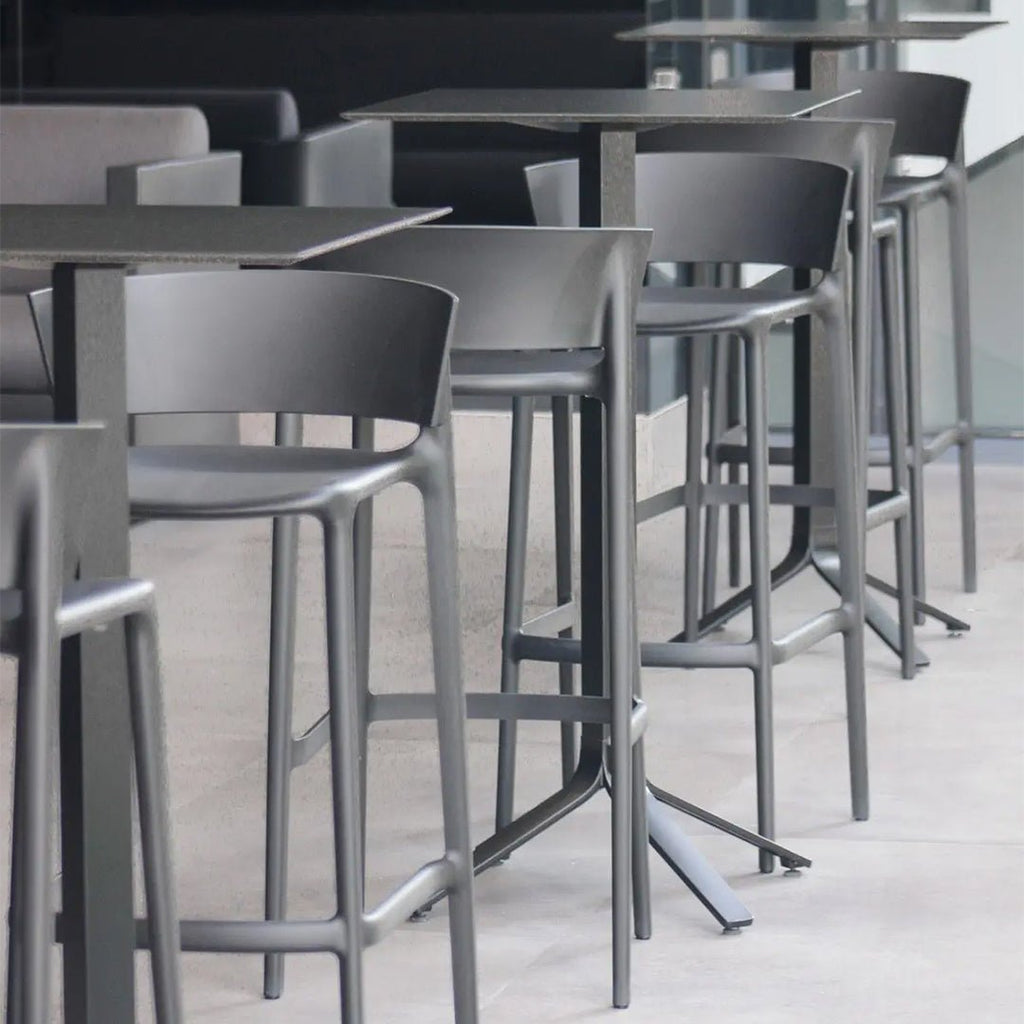 Africa Bar Stool by Vondom | Outdoor Bar Stool with Back