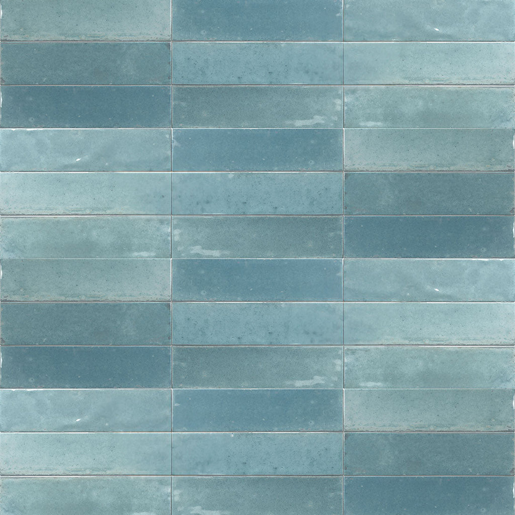 Agadir Agua, 2.8" x 11" | Porcelain Tile for Interiors & Exteriors
