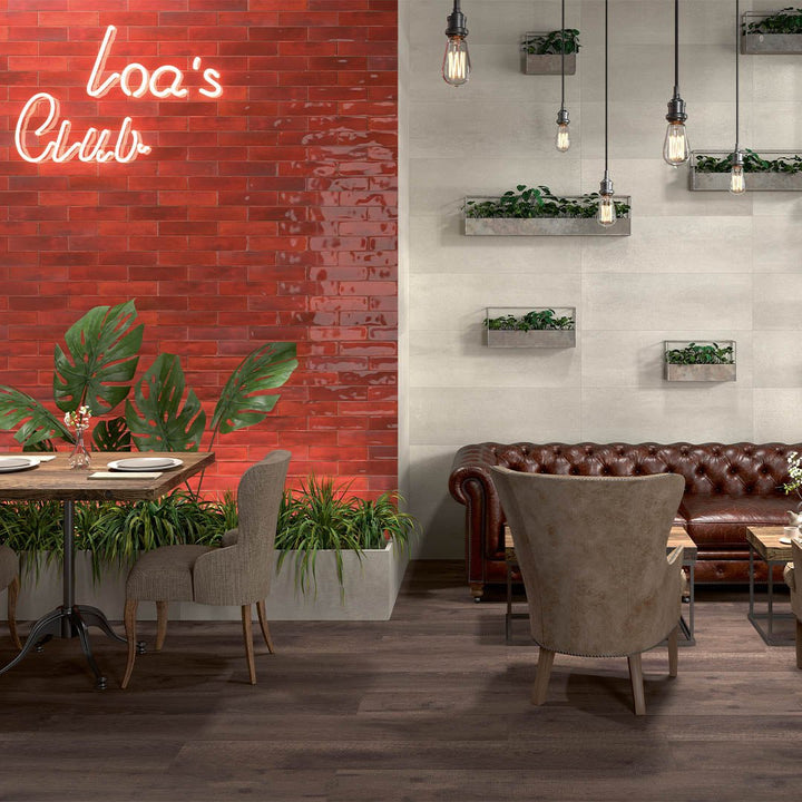 Agadir Lava, 2.8" x 11" | Porcelain Tile for Interiors & Exteriors