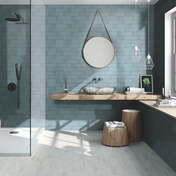  Albatross Deep Sea, 3" x 12" Ceramic Tile | Kitchen Backsplash & Bathroom Tile