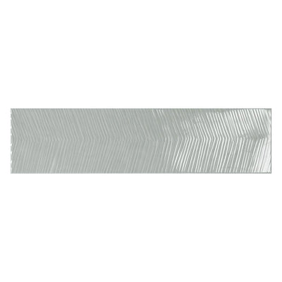  Albatross Gray Deco, 3" x 12" Ceramic Tile | Kitchen Backsplash & Bathroom Tile