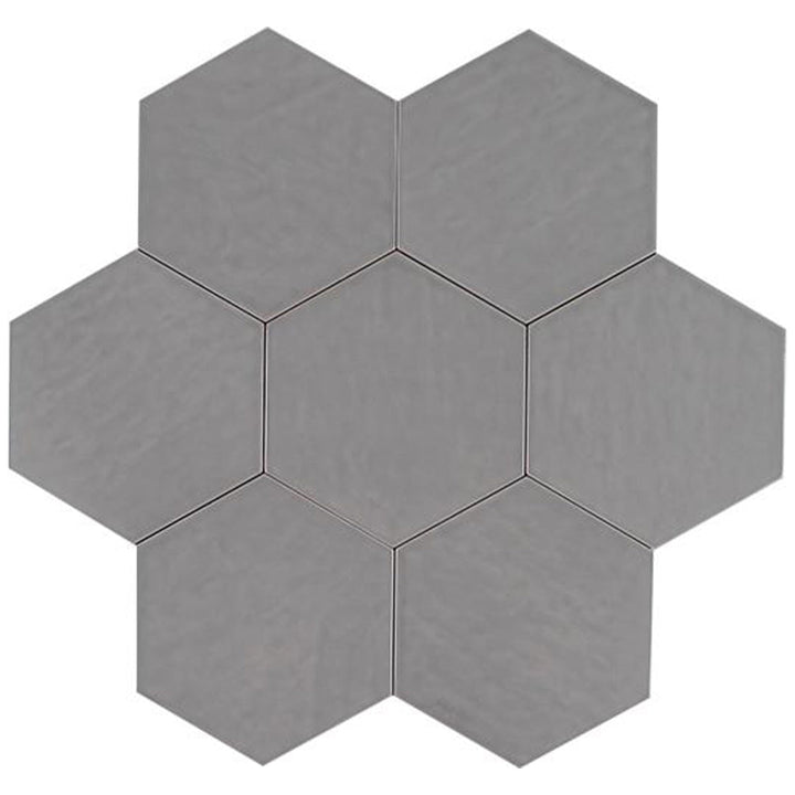 Albatross Smoke Hexagon Ceramic Tile