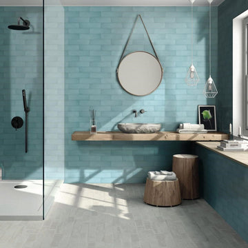  Albatross Sky, 3" x 12" Ceramic Tile | Kitchen Backsplash & Bathroom Tile