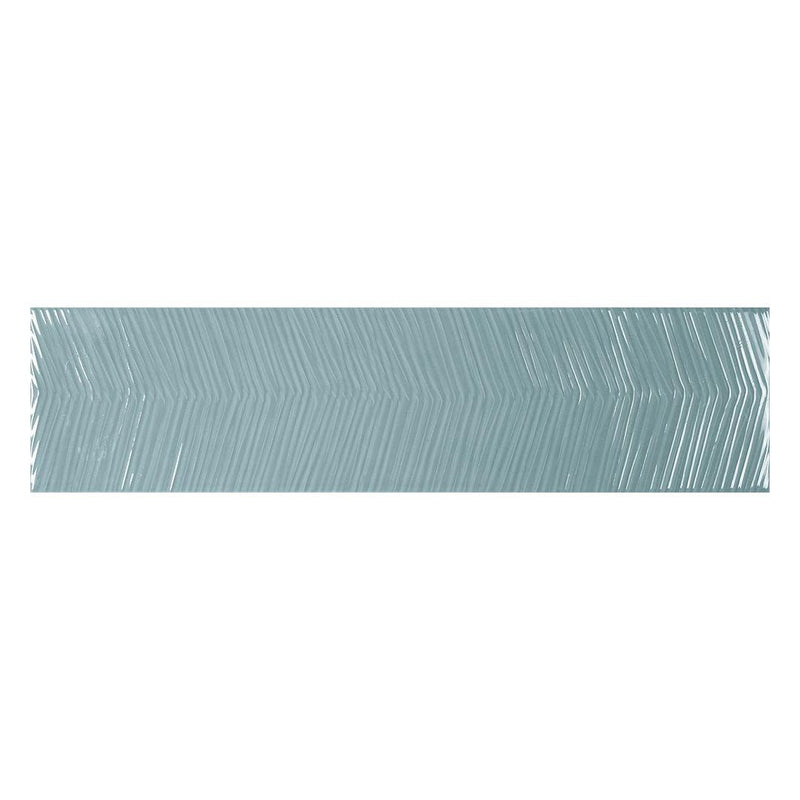  Albatross Sky Deco, 3" x 12" Ceramic Tile | Kitchen Backsplash & Bathroom Tile