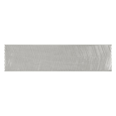  Albatross Smoke Deco, 3" x 12" Ceramic Tile | Kitchen Backsplash & Bathroom Tile
