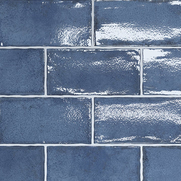 Altea Thistle Blue, 3" x 6" Ceramic Tile | Zellige-Look Tile