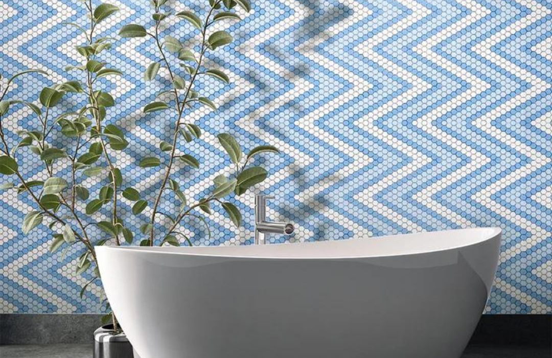 amiens series glass tile