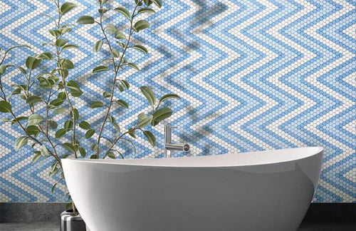 amiens series glass tile