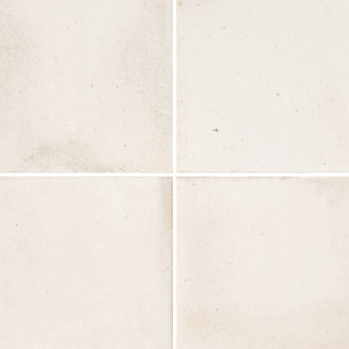 Antique White Field, 6" x 6" Porcelain Tile | Artistry in Mosaics