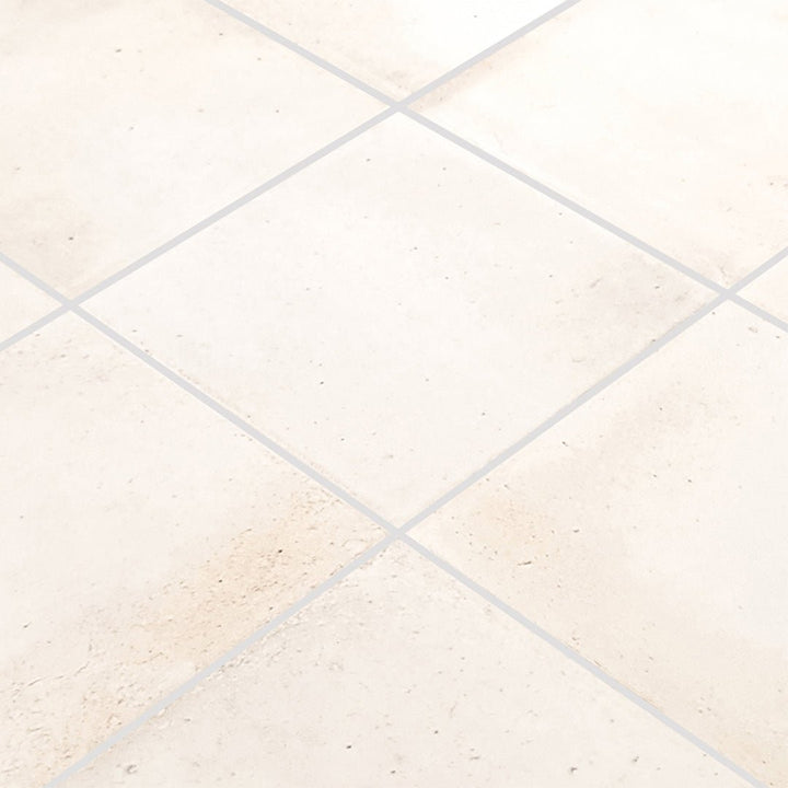 Antique White Field, 6" x 6" Porcelain Tile | Artistry in Mosaics
