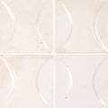 Antique White Relief, 6" x 6" - Porcelain Tile