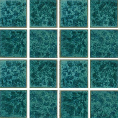 TITAN-333 - Fujiwa Aquamarine, 3" x 3" - Porcelain Pool Tile