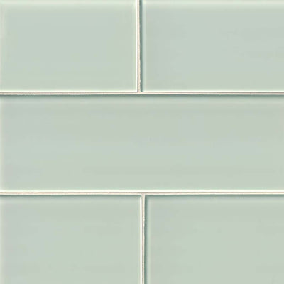 Arctic Ice, 4" x 12" Glass Tile | Kitchen and Bath Tile by MSI