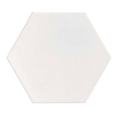 Argos White, Hexagon Porcelain Tile | Floor & Wall Tile by Tesoro