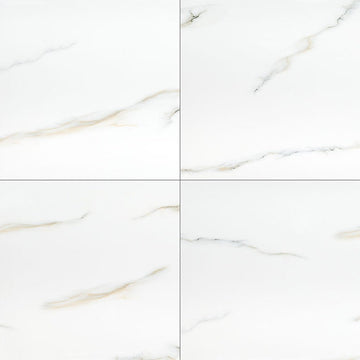 Aria Bianco, 24" x 24" Porcelain Tile | NARIBIA2424P | Tile by MSI