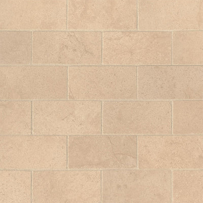 Aria Cremita, 2" x 4" Porcelain Tile | NARICRE2X4P | Pool Tile by MSI