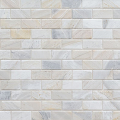 Athena Gold, Subway Stone Tile | Marble Kitchen and Bath Tile by MSI