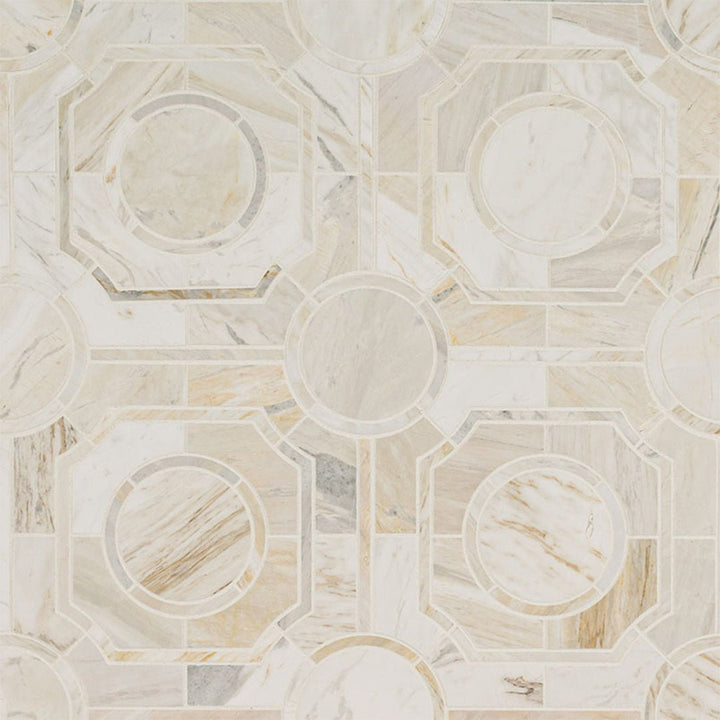 Athena Gold Regency | Marble Kitchen & Bath Tile by MSI