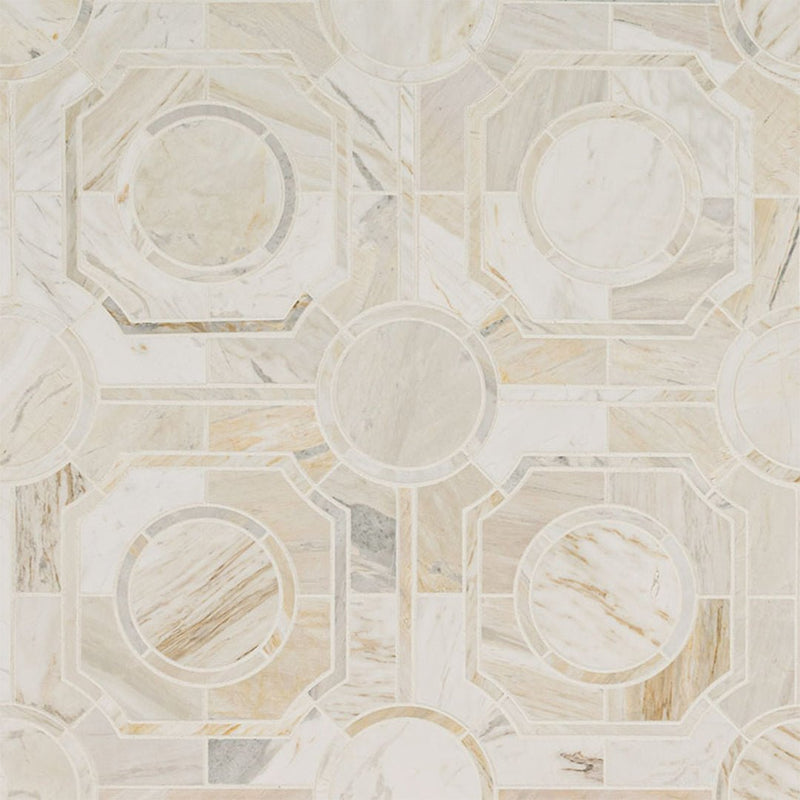 Athena Gold Regency | Marble Kitchen & Bath Tile by <a href=