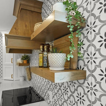 Azila, 8" x 8" Porcelain Tile | NAZIL8X8 | Patterned Pool Tile by MSI