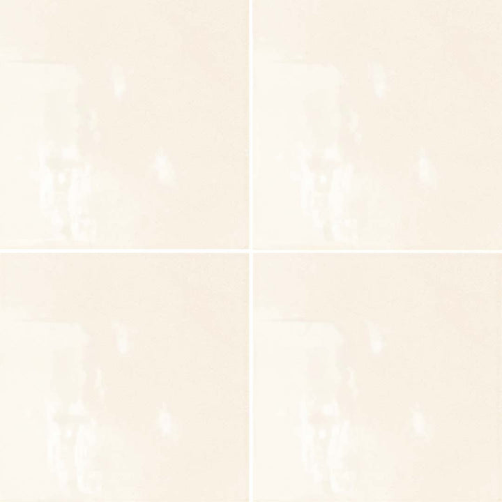 Berlin Bone Glossy, 5.8" x 5.8" | Porcelain Tile by Dune