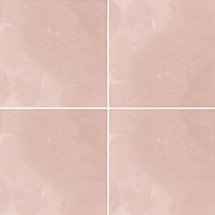 Berlin Flamingo Glossy, 5.8" x 5.8" | Porcelain Tile by Dune