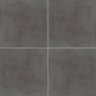 Beton Anthracite, 24" x 24" | 2CM Porcelain Pool Paver by MSI 