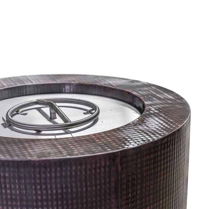Beverly Round Fire Pit | Copper Fire Features by The Outdoor Plus