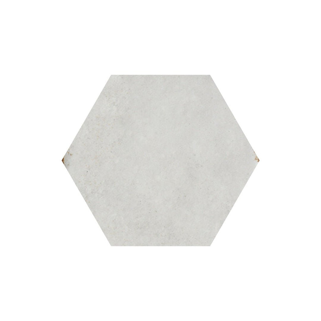 Bianco Antico Hexagon, 6" x 7" Porcelain Tile | Floor & Wall Tile