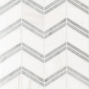 Bianco Dolomite Chevron - Stone Tile