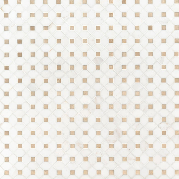 Bianco Dolomite Crema Dotty | Stone Tile for Kitchen and Bath