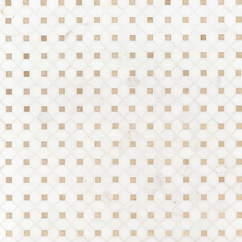 Bianco Dolomite Crema Dotty | Stone Tile for Kitchen and Bath
