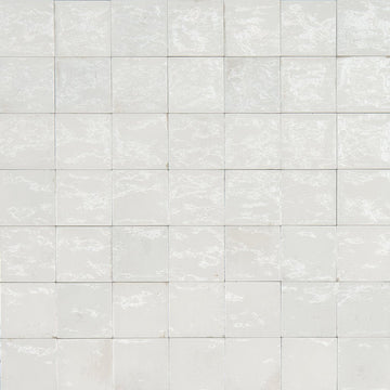 Bianco Glossy, 4" x 4" | EMCGLEEBIAN44 | Aquatica Porcelain Pool Tile
