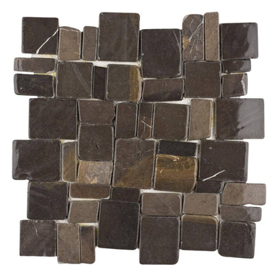 Black - Pebble Tile | Hopscotch Series | Natural Stone Mosaics