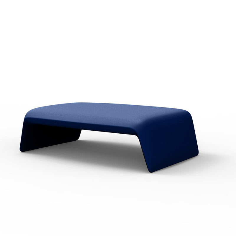 Outdoor Coffee Table by Vondom | Modern Patio Furniture - Notte Blue