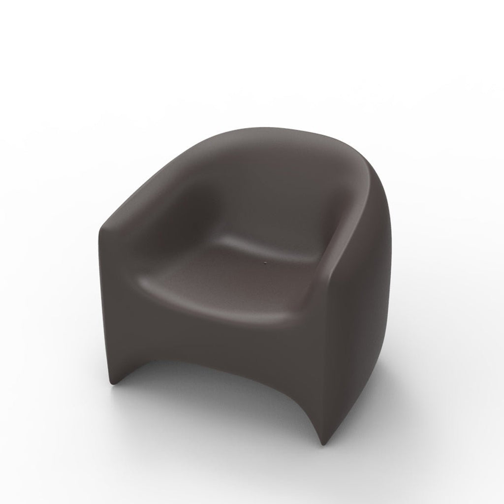 Blow Patio Lounge Chair by Vondom | Modern Outdoor Furniture - Bronze