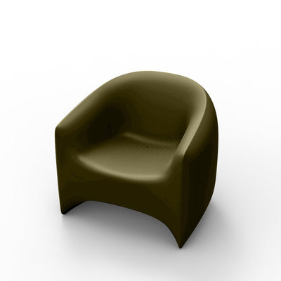 Blow Patio Lounge Chair by Vondom | Modern Outdoor Furniture - Khaki