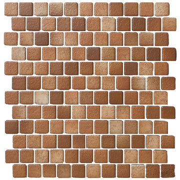 Brown, 1" x 1" | PAD-172 | Fujiwa Porcelain Pool Tile