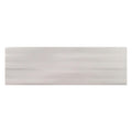 Buteo Gray Glossy Tide Deco, 5" x 16" - Ceramic Tile