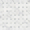Calacatta Cressa Basketweave - Stone Tile